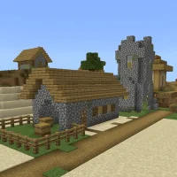 Villages map for Minecraft